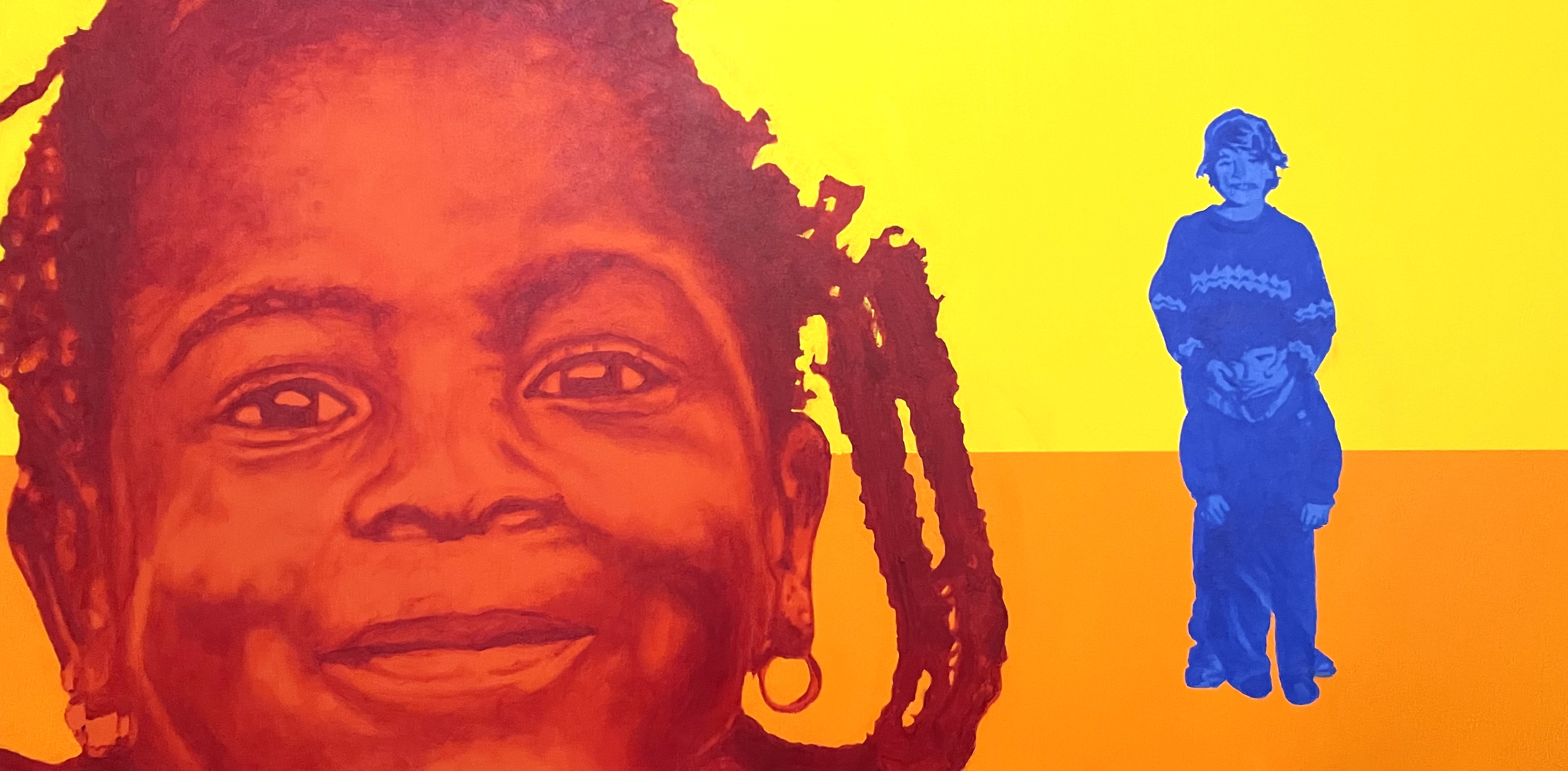Mozambique Mont n gro 50x100 Cm 2023 Acrylique Hugh M